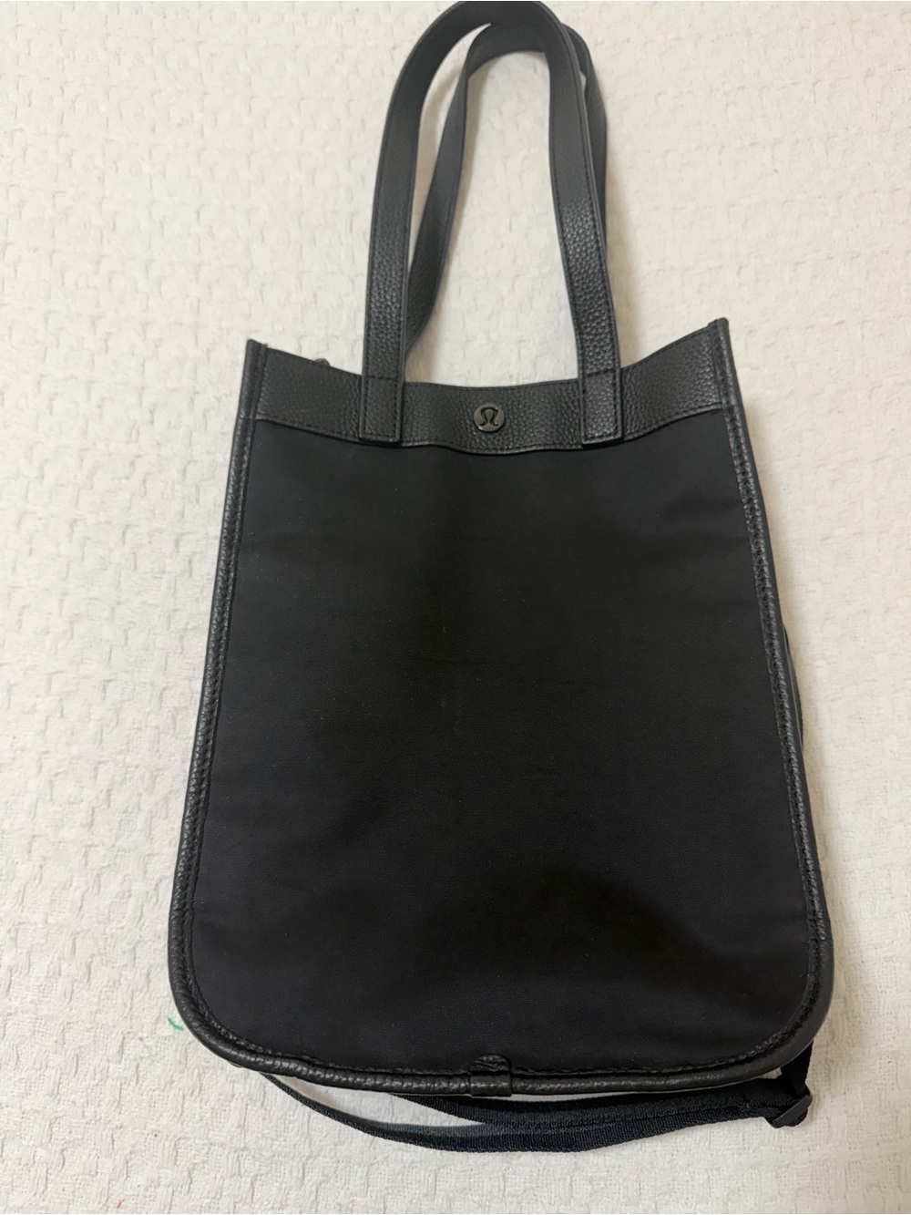 lululemon athletica Black Men's Messenger Tote Bag